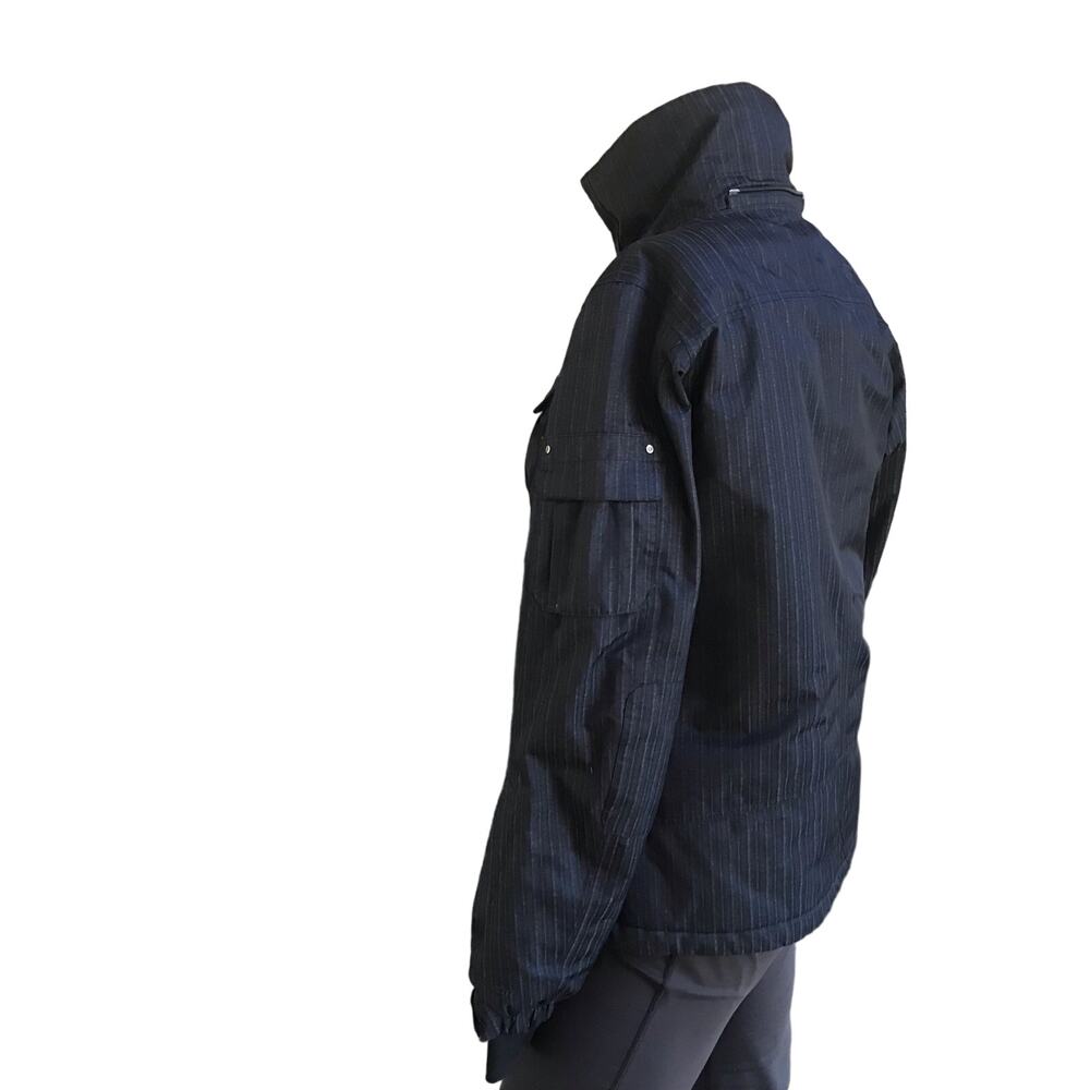 North Face Full Zip Black Winter Quilted Lined Jacket Women's Size Small - Picture 2 of 13